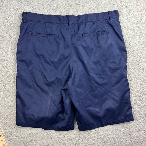 St. Andrews of Scotland Navy Blue Golf Shorts Men's Size 38 10 Inch Inseam - Picture 5 of 6